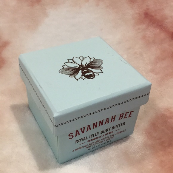Savannah Bee Co Chamomile & Myrrh Royal Jelly Body Butter NWT 1.65 oz Boxed - Picture 16 of 16
